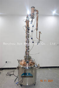 Destilador <span class=keywords><strong>de</strong></span> <span class=keywords><strong>Alcohol</strong></span> <span class=keywords><strong>de</strong></span> cobre rojo, olla Moonshine, columna <span class=keywords><strong>de</strong></span> reflujo, whisky, Vodka, Brandy, Spirit, vino, destilador casero - Product Image 5