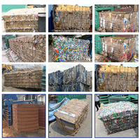 Boîte en carton horizontale en aluminium OCEAN presse à balles hydraulique presse à balles de paille recyclée presse à balles ferme