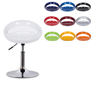 <span class=keywords><strong>Chaise</strong></span> <span class=keywords><strong>de</strong></span> <span class=keywords><strong>bar</strong></span> commerciale en plastique ABS <span class=keywords><strong>jaune</strong></span>, rouge, bleu, noir, blanc, colorée, avec base métallique et vérin à gaz pour restaurant - Product Image 5