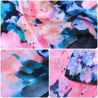 Voile imprimé 100 % modal OEKO-TEX en gros 70x180cm à rayures, imprimé léopard et floral aquarelle pour femmes musulmanes, long foulard personnalisable avec logo OEM