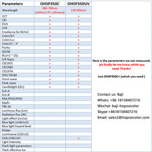 Hopoocolor <span class=keywords><strong>UV</strong></span> spektrometre OHSP350UV taşınabilir spektrometre <span class=keywords><strong>UV</strong></span> <span class=keywords><strong>VIS</strong></span> Tester - Product Image 6