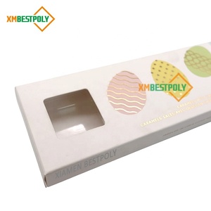 Caja de Embalaje de Papel para Caramelos y Chocolates con Logotipo Impreso en Dorado, <span class=keywords><strong>4</strong></span> Unidades, con Inserto para Dulces y Regalos - Product Image 4