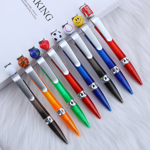 Custom Football Basketball <strong>Globe</strong> <strong>Golf</strong> Ballpoint Pen Love Pen Smiling Face <strong>Ball</strong> Pen Plastic Expression Pen for Office School - Product Image 2