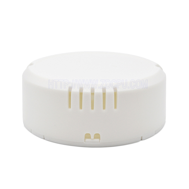Custom Motion Sensor Case, White Injection Molding Plastic Enclosure for Temperature Sensor
