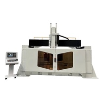 Routeur CNC 5 axes U-R2030-5A avec contrôle Syntec, moteur haute précision pour sculpture, moulage 3D, bois, mousse, usinage EPS