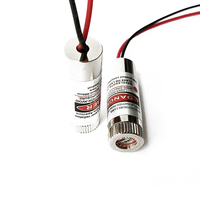 Diode avec pilote pour le positionnement de Machine, Module croisé Laser rouge, focalisable 650nm 5mW 3-5V 1 pièce
