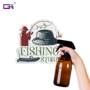 Tem nhãn decal PVC vinyl chống nước, cắt theo yêu cầu, có logo kim tuyến, dùng làm quà tặng khuyến mãi, in ấn - Product Image 3