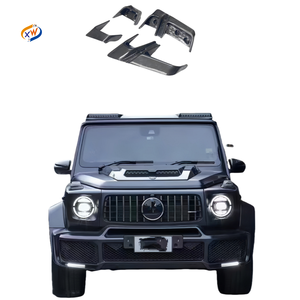 Para el kit de carrocerí<span class=keywords><strong>a</strong></span> <span class=keywords><strong>mercedes</strong></span>-benz <span class=keywords><strong>clase</strong></span> G reemplazado por W464 B-Brabus, con cuchara de fibra de carbono, luces de techo, alerón - Product Image 1