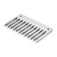 Outils de attendrissement de la viande en acier inoxydable 88x80x0.8mm pour attendrir le poulet, le bœuf et les steaks
