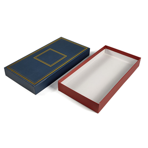Customized Luxury Black Boutique Gift Box With Heaven And Earth Cover Gift Box Packaging Boxes For Cloth Chocolate