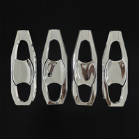 YCSUNZ 4PCS  Chrome  Kits d'inserts de poignées de porte pour Toyota Hilux Travo 2026 2015-2025  Accessoires