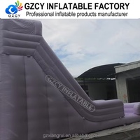 Toboggan aquatique gonflable en PVC violet sur mesure pour usage extérieur, pour la maison, le centre commercial, marque GZCY, parc aquatique gonflable