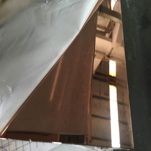 Tấm gỉ miễn phí Hội Đồng Quản trị tùy chỉnh thiết kế OEM & ODM lembaran Baja tahan karatgold titan tráng 304 tấm thép không gỉ ASTM 2B - Product Image 5