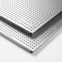 Tôle perforée à trous hexagonaux, maille perforée pour grille de ventilation
