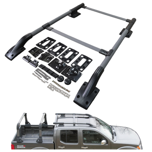 Hoogwaardige aluminiumlegering auto dakdrager bagagerek dakrails bagagedrager autodrager voor Nissan Frontier 2007-2017 - Product Image 1