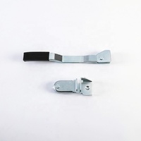 Verrouillage de porte pour camion et remorque, pièces détachées, accessoires de verrouillage de porte, Tube rond en acier, 9 pièces