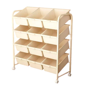 GREENSIDE Modern PP Toy <strong>Storage</strong> Rack Floor-Standing Multi-Layer for Children's Books and <strong>Drawings</strong> - Product Image 6