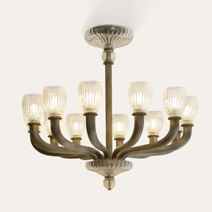 Lámpara de Techo Colgante <span class=keywords><strong>Adele</strong></span>, Estilo Moderno, con Cristales, para el Hogar, de Lujo - Product Image 2