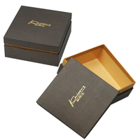 Carton rigide de luxe avec logo personnalisé Accessoires pour cheveux Écharpes Châles Ceintures Cravates Gants Mitaines Emballage Boîtes cadeaux avec cou