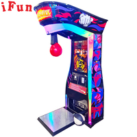 Permainan tinju Arcade dalam ruangan mesin terbaru Big Punching abnd tendang redredemption Game untuk Pusat Permainan