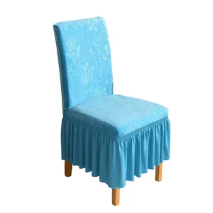 prägung polyester stretch party stuhlbezüge solide farbe haushalt hochzeit stuhlbezug großhandel sitzbezüge für stühle