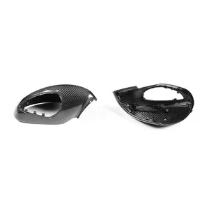 ฝาครอบกระจกมองข้างคาร์บอนไฟเบอร์แท้สำหรับ Porsche 981RS/991RS ปี 2013-2016 ยี่ห้อ OLIVER  แบบเปลี่ยนแทนได้โดยตรง สไตล์ OEM - Product Image 5