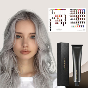 Crème de coloration capillaire Chaoben <span class=keywords><strong>haute</strong></span> qualité, colorant naturel rapide pour cheveux végétaux, colorant permanent pour cheveux gris, 60 <span class=keywords><strong>couleurs</strong></span>, cosmétique sans peroxyde - Product Image 1