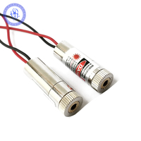 Module de Diode Laser LED, point rouge 650nm 30mw avec pilote, 2 pièces