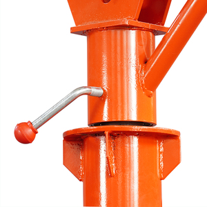 Cần cẩu <span class=keywords><strong>mini</strong></span> 500kg, cần cẩu xoay 360 độ với tời điện, dùng cho xây dựng nhà ở ngoài trời - Product Image 5