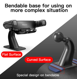 Support de téléphone portable universel pour tableau de bord de voiture C90 Gravity 360 degrés, support de téléphone intelligent pour voiture - Product Image 4