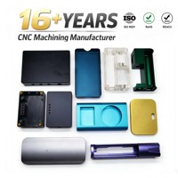 Komponen Logam Mesin CNC Presisi Khusus, Anodized, Terbuat dari Paduan Aluminium 6061 7075, Layanan Pabrik CNC