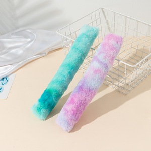 Hot-selling Eco-Friendly Short <b>Plush</b> Cotton Strip Pillow <b>Cat</b> Grass Bag Catnip Chew Toy with Self-Entertaining Feature - Product Image 5
