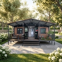 Case Modulari Prefabbricate Moderne Economiche Personalizzate di Fabbrica