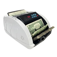4801UVMG Money Counter Machine Détecteur de billets de banque multi-devises avec affichage LED pour le comptage des factures