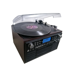Reproductor tocadiscos todo <span class=keywords><strong>en</strong></span> uno para centro <span class=keywords><strong>de</strong></span> música, reproductor y grabadora con Radio FM/DAB +, venta al por mayor - Product Image 4