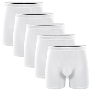 <span class=keywords><strong>Boxer</strong></span> da <span class=keywords><strong>Uomo</strong></span> all'Ingrosso in Puro Cotone, Intimo <span class=keywords><strong>Uomo</strong></span> Traspirante a Vita Media, Taglie L-<span class=keywords><strong>5XL</strong></span> - Product Image 2
