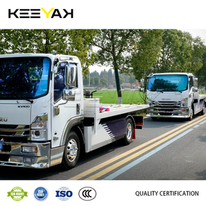 Camion de remorquage personnalisé en usine, nouvelle plateforme ISUZU KV100 LHD, levage de <span class=keywords><strong>roues</strong></span> de dépanneuse, 140 CV, équipement de remorquage de dépanneuse, véhicule à vendre - Product Image 5