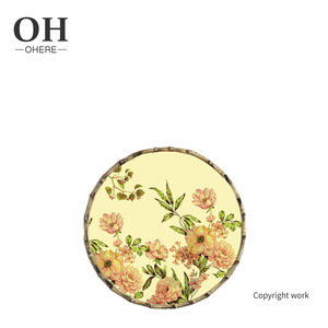 Service de vaisselle en porcelaine fine Ohere Bamboo, design floral vintage, pour la maison, les mariages ou comme cadeau. - Product Image 5