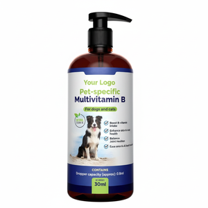 <span class=keywords><strong>Complejo</strong></span> Vitamínico <span class=keywords><strong>B</strong></span> Líquido para Mascotas, Sin Granos, Seguro, OEM y ODM, para la Salud de la Piel y el Pelaje, Vitaminas <span class=keywords><strong>B</strong></span> para <span class=keywords><strong>Perros</strong></span> y Gatos, Cuidado del Pelaje - Product Image 1
