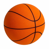 Mousse PU Taille 7 Toucher Doux Rainuré Logo Personnalisé Gros OEM Entraînement Indoor Basket Silencieux