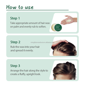 Crème Coiffante Végane Bio en Gros à Tenue Forte aux Extraits Naturels de Plantes – Pommade Capillaire Best-Seller pour Usage Domestique Unisexe - Product Image 4