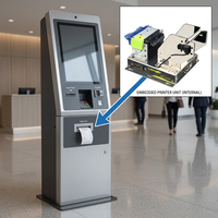 Imprimante thermique multifonctionnelle Cashino KP-210H 58 mm 203 dpi, machine d'impression tout-en-un pour kiosque et terminaux en libre-service