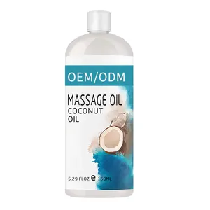 Thai Massage oil Silicone-Free Nourishing Skin Revitalizer and Organic Vegan Coconut oil All Natural Massage oil