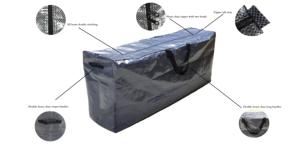 सबसे अधिक बिकने वाली आधुनिक शैली आयत क्रिसमस ट्री बैग गुणवत्ता टिकाऊ ग्रामीण बागवानी उपकरण भंडारण समाधान - Product Image 3