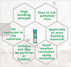 SEIMEDA防水構造接触マーブルコークポリウレタンコーキングアクリル超タイル接着剤GP接着剤シーラントシリコン - Product Image 3