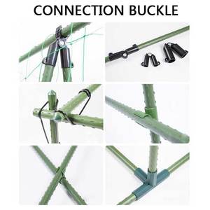 Solid Garden Stakes Fiberglass Poles FRP Fence Post Agriculture Horticulture Fiberglass Stakes <b>Rods</b> - Product Image 2