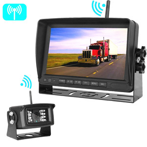 Nhà Máy Trực Tiếp 7 Inch AHD Màn Hình Phía Sau Xem Hệ Thống <span class=keywords><strong>Camera</strong></span> Tầm Nhìn Ban Đêm Xe Tải Xe Buýt Xe Nâng Xe Hệ Thống 1 Năm Chia Màn Hình - Product Image 2