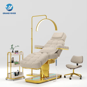 Original Design Facial Bed Electric Beauty Bed Salon Massage Table Reclining 4 Motors Fabric <strong>Lash</strong> Bed for Eyelash - Product Image 6