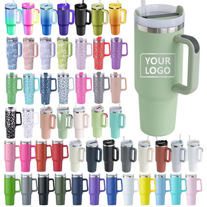 Customized insulated <b>double</b> <b>wall</b> stainless steel water <b>cup</b> with handle roller, leak proof and safe portable water <b>cup</b> - Product Image 1
