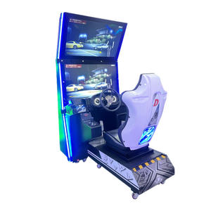 Simulateur <span class=keywords><strong>de</strong></span> course d'arcade à pièces populaire Baby Bear Garantie 1 an Console <span class=keywords><strong>de</strong></span> jeu <span class=keywords><strong>de</strong></span> <span class=keywords><strong>moto</strong></span> à deux joueurs Métal anglais - Product Image 6